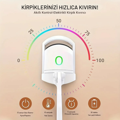 Elektronik Kirpik Kıvırıcı